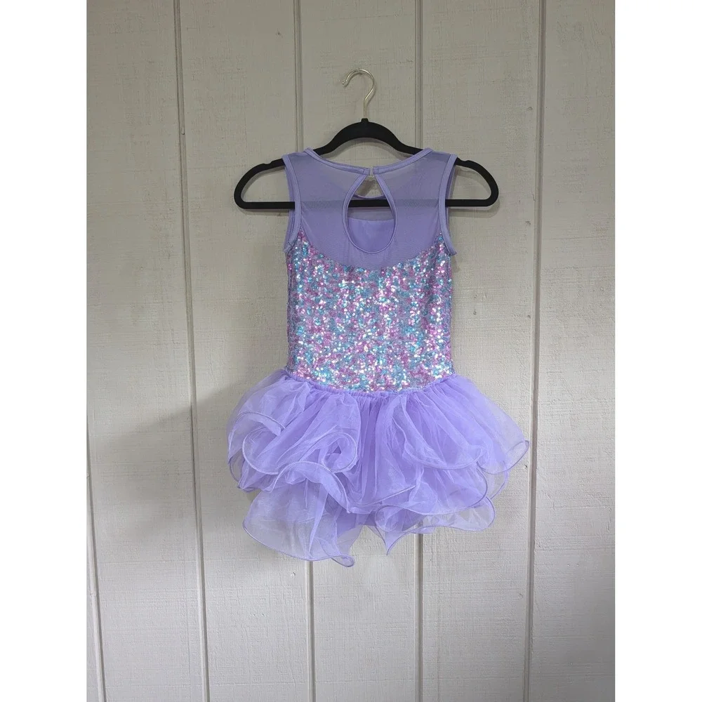 Weissman ShowtimeGirls Good Luck 11612 Purple Sequin Tutu